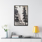 Castle Geyser Yellowstone Gallery Canvas Wraps Vertical Frame 24″ x 36″ Premium Gallery Wraps (1.25″) Black