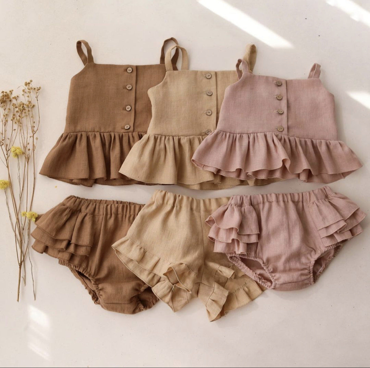 Chic Comfort Girl Shorts Set - - toddler outfit