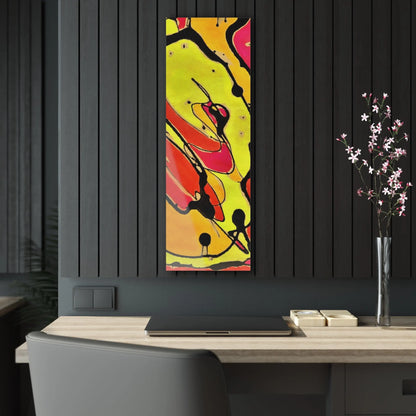 80s Rapture Acrylic Prints 12" x 36" (Vertical) Glossy