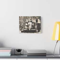 After The Black Hills 1939 Satin Canvas Stretched 14″ x 11″ (Horizontal) 1.5"