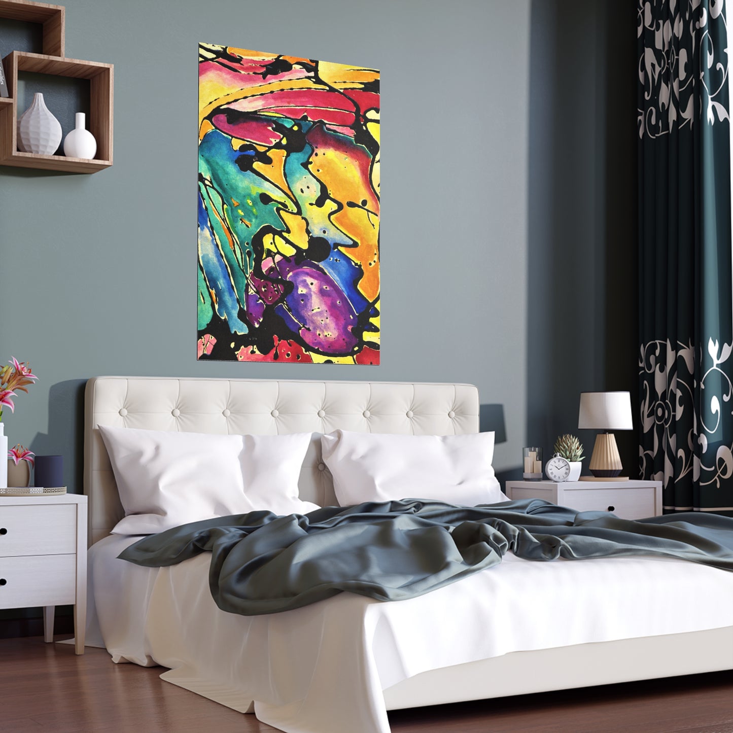 Sing Indoor and Outdoor Silk Posters