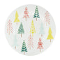 Ceramic Pine Tree Print Plate (Set of 4) - - Decor