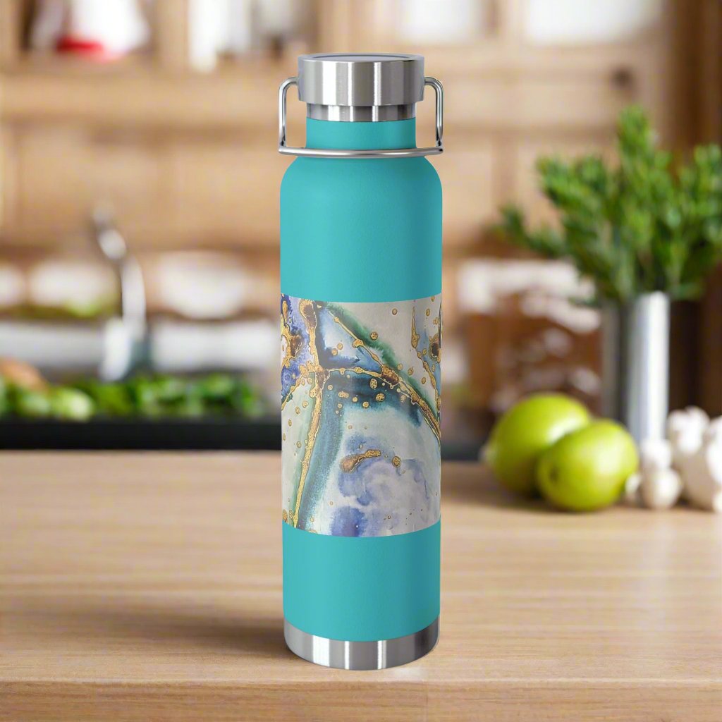 Blue Willow 22oz Vacuum Insulated Bottle