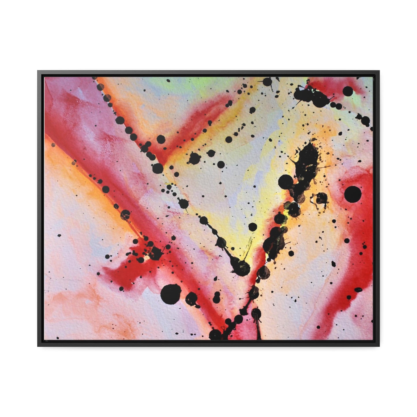 Red Hot Love Gallery Canvas Wraps, Horizontal Frame