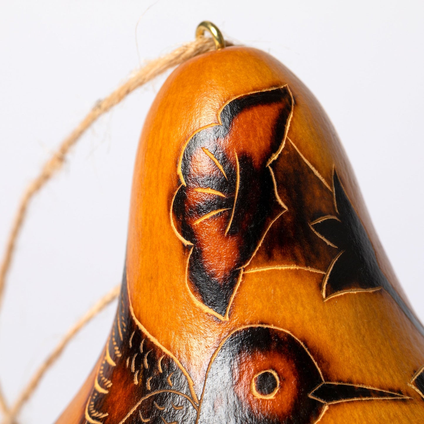 Hand Painted Gourd Birdhouse - - Birdhouses