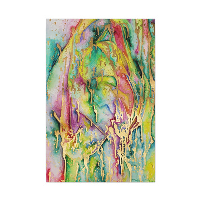 Acid Face Canvas Gallery Wraps 32″ x 48″ 1.25"