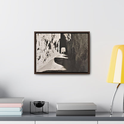 Tunnel at The Needles Gallery Canvas Wraps Horizontal Frame 16″ x 12″ Walnut Premium Gallery Wraps (1.25″)