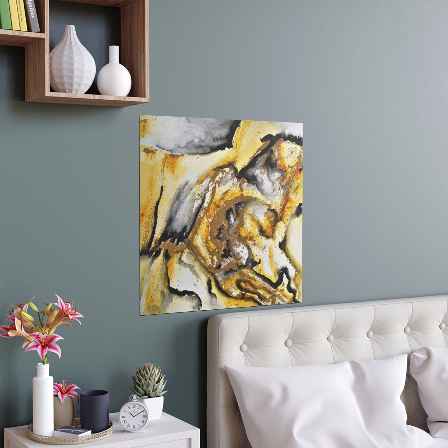 Tiger Stripe Silk Posters