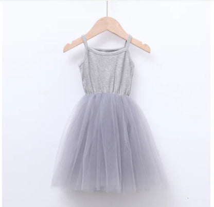 Summer Princess Dress Gray