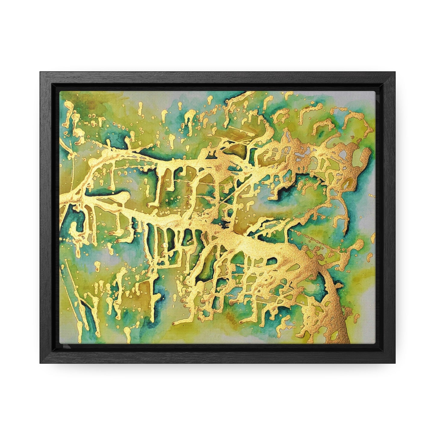 Acid Rain Gallery Canvas Wraps, Horizontal Frame