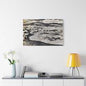 Springs at top of Jupiter Terrace Yellowstone Satin Canvas Stretched 36″ x 24″ (Horizontal) 1.5"