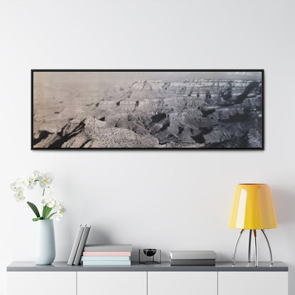 Grand Canyon Gallery Canvas Wraps Horizontal Frame 60″ x 20″ Black 1.25"