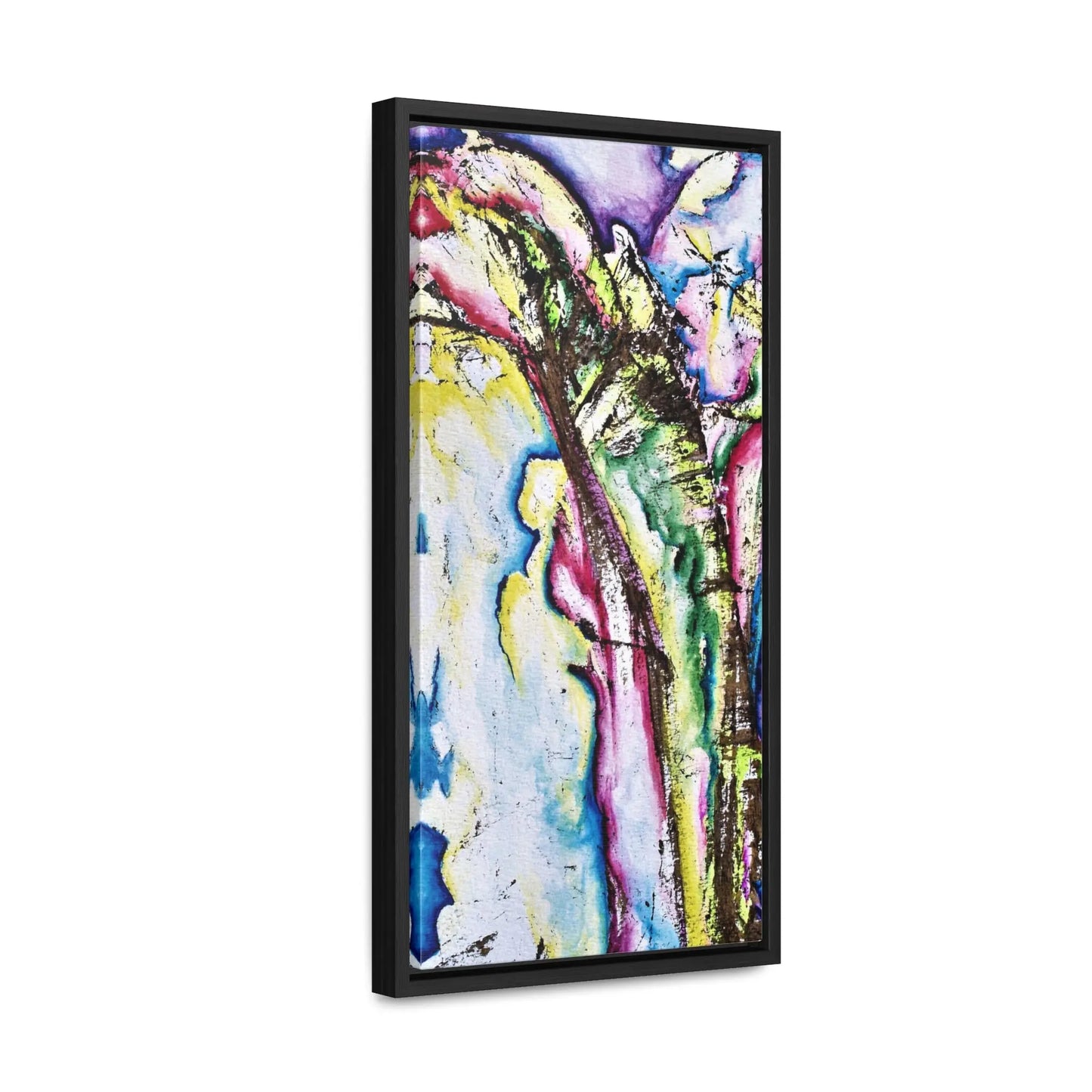 Calla Lilies Gallery Canvas Wraps, Vertical Frame