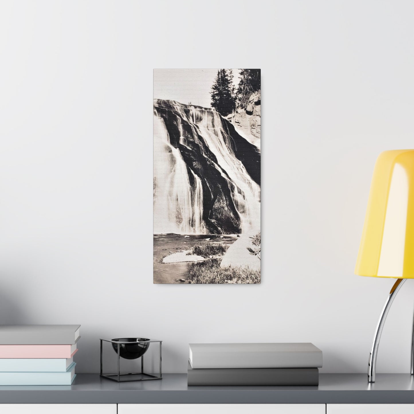 Gibbon Falls Yellowstone Canvas Gallery Wraps