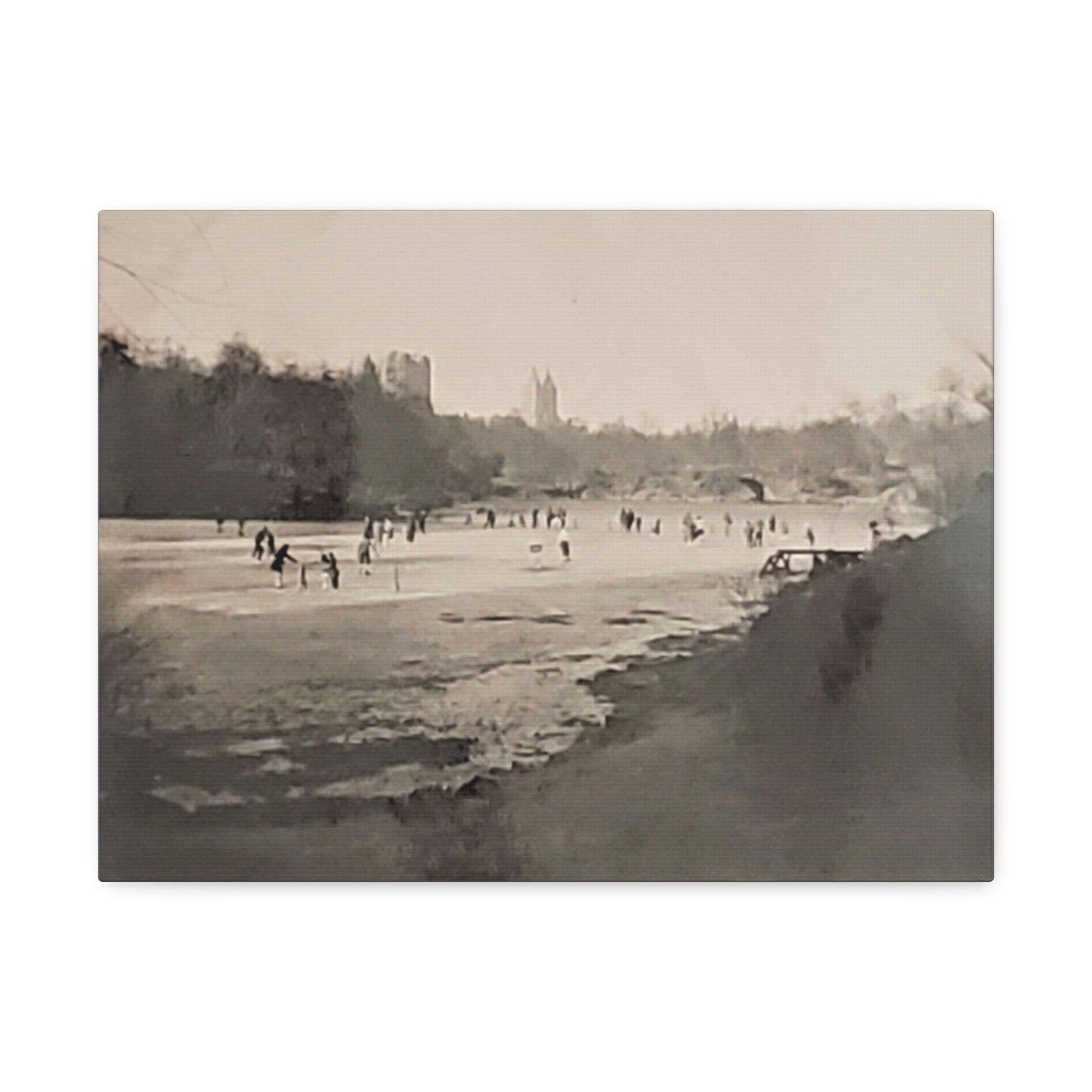 Central Park Stretched Canvas