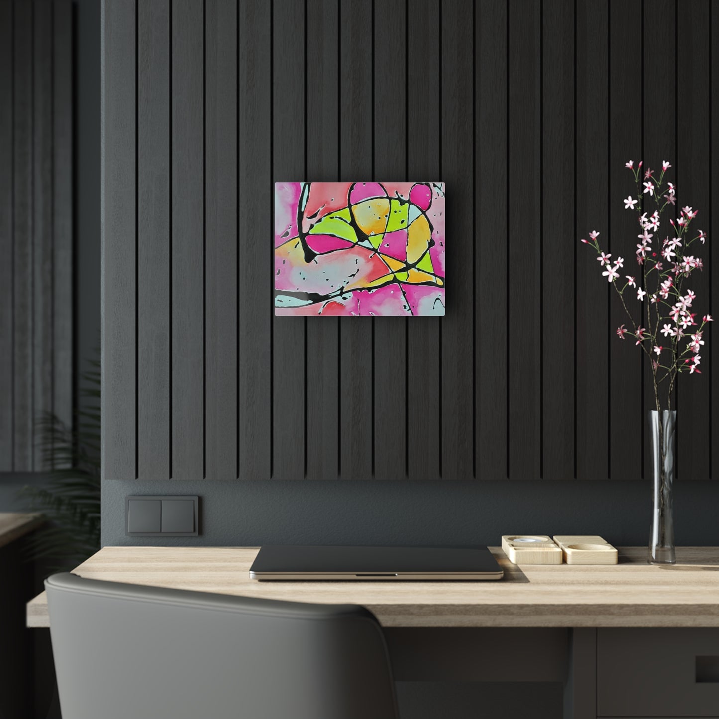 Pink Mouse Acrylic Prints