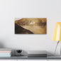 Morris Dam Lake Canvas Gallery Wraps 20″ x 10″ 1.25"