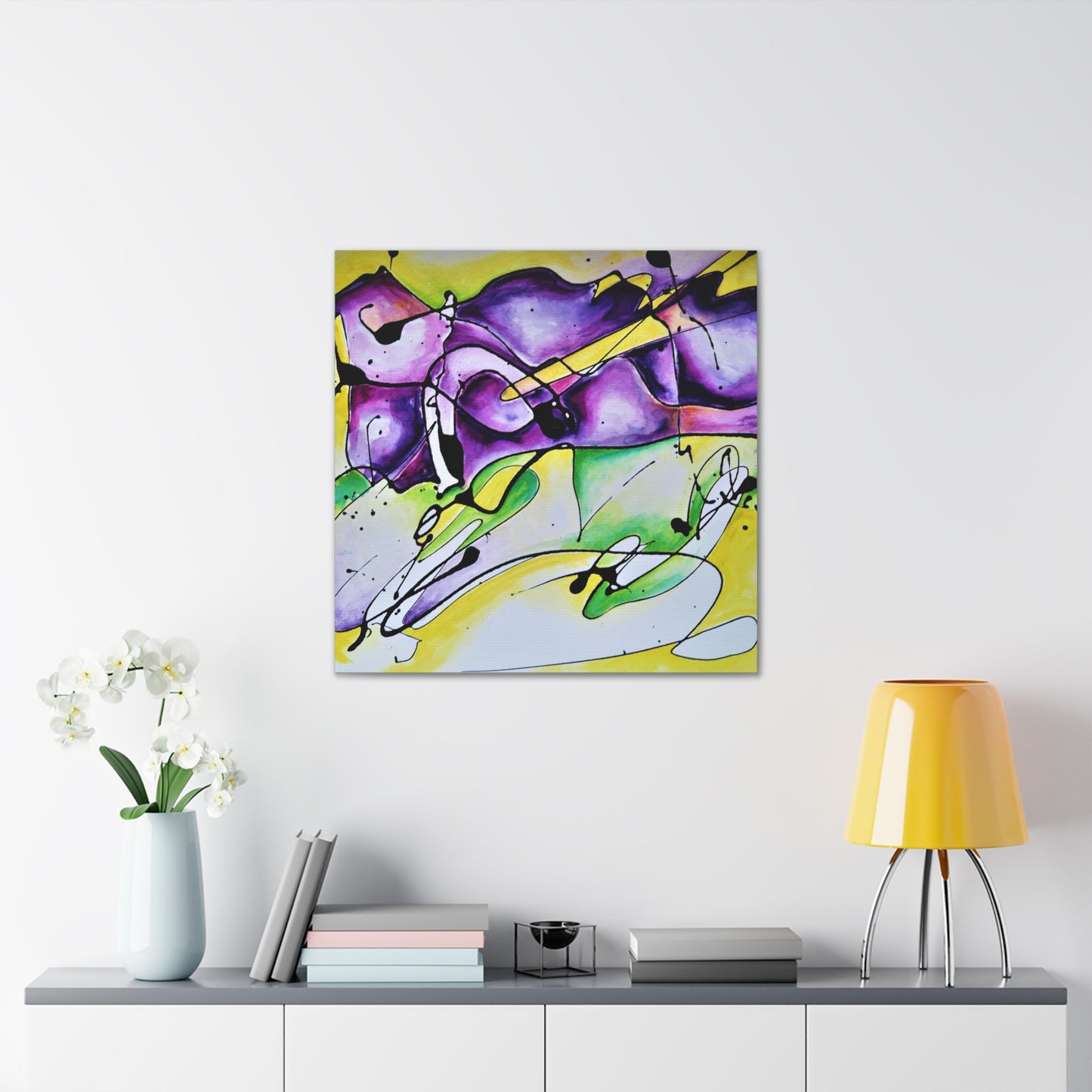 Purple Mountains Canvas Gallery Wraps