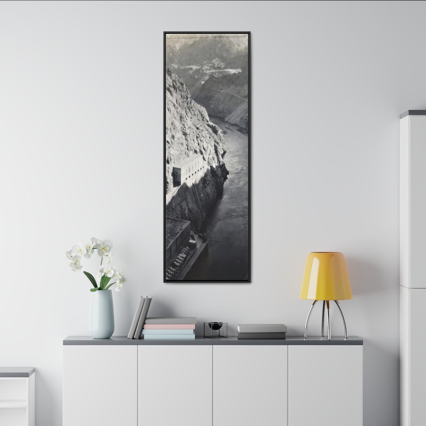 Boulder Dam Gallery Canvas Wraps, Vertical Frame