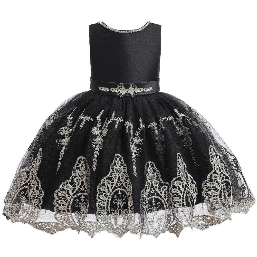 Girls Christmas Sequin Tutu Princess Dress