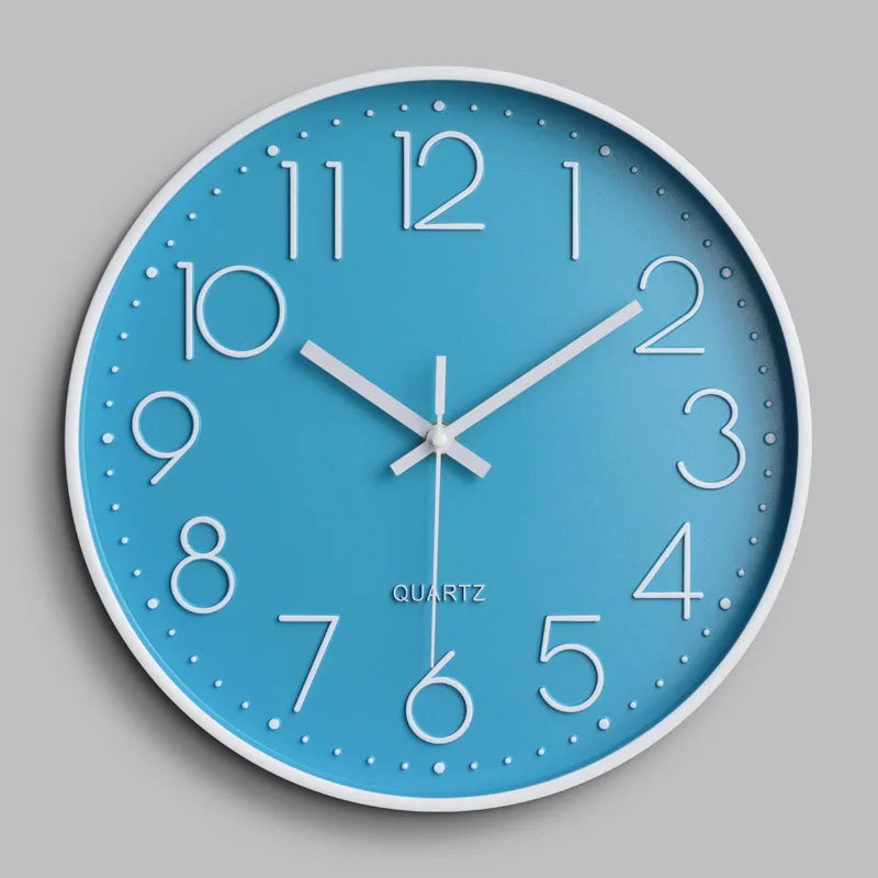 10 Inch Aesthetic Minimalist Large Mechanic Clock Wall