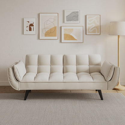 Sofa Soft Two Armrests Throw Pillow Pillow Comfortable Fit Apartment Bedroom Small Space- Unique Piece Furniture- {{Product type}}