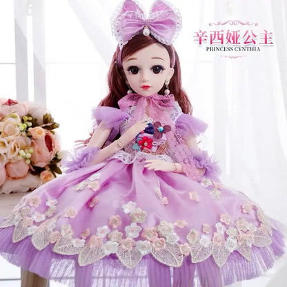 60cm Large Doll Full Set 15 Joint Doll 60cm13 Multicolor