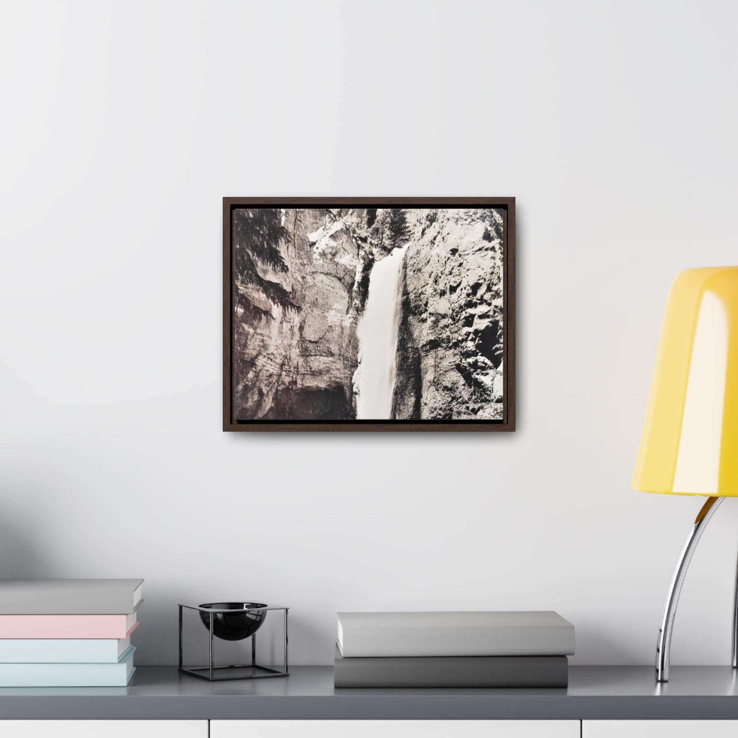 Tower Falls Yellowstone Gallery Canvas Wraps, Horizontal Frame