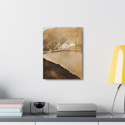 Morris Dam Lake Canvas Gallery Wraps 12″ x 16″ 1.25"