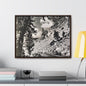 Eagles Nest Rock Yellowstone Gallery Canvas Wraps Horizontal Frame 24″ x 18″ Walnut 1.25"