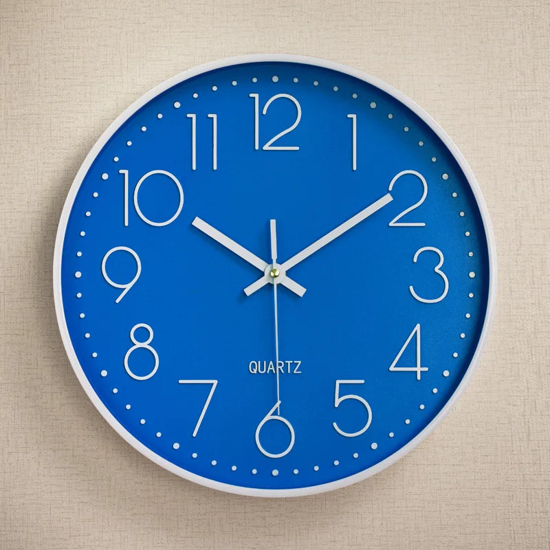 10 Inch Aesthetic Minimalist Large Mechanic Clock Wall