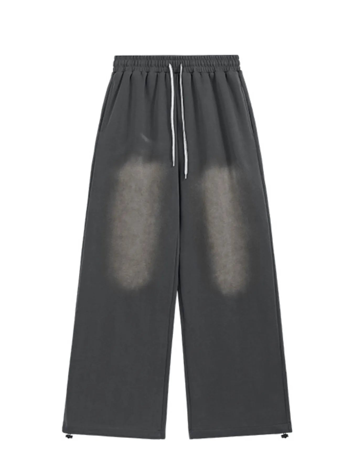 Men's Drawstring Wide Leg Comfort Pants - -