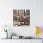 Rockefeller Plaza Canvas Gallery Wraps 30″ x 30″ 1.25"
