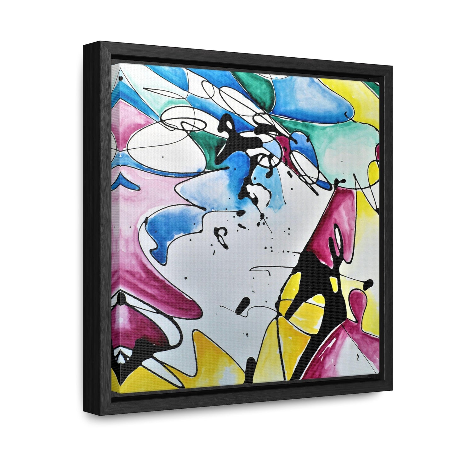 Sophisticated Lady Gallery Canvas Wraps, Square Frame