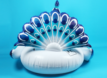 Inflatable Peacock Pool Float Lounge Raft - - pool float