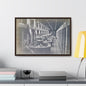 Boulder Dam Powerhouse Gallery Canvas Wraps Horizontal Frame 24″ x 16″ Walnut 1.25"