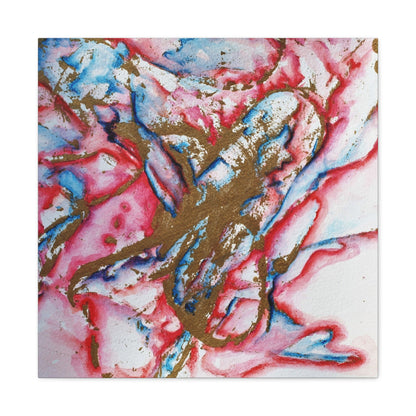 Abstract Love Canvas Gallery Wraps 24″ x 24″ 1.25"