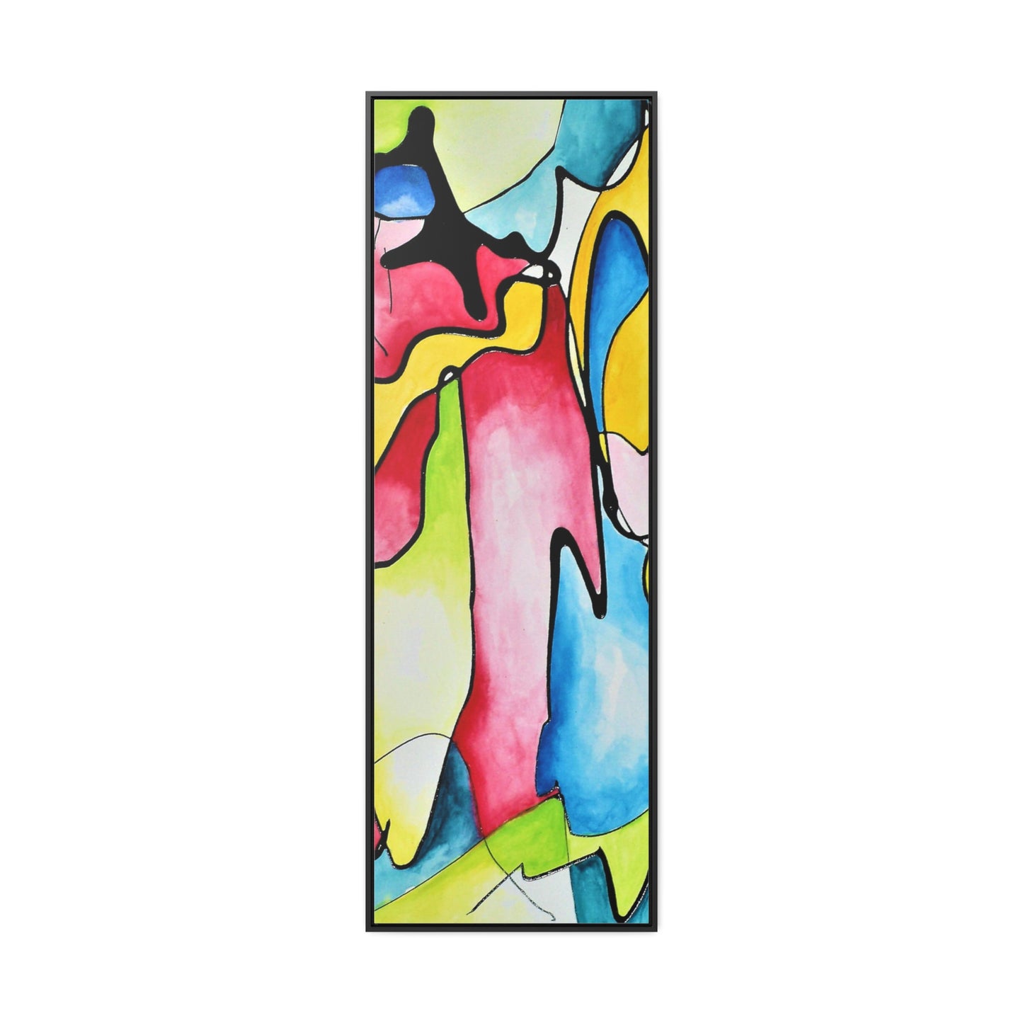 Blue Flame Gallery Canvas Wraps, Vertical Frame