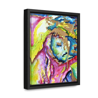 Mothers Face Gallery Canvas Wraps, Vertical Frame