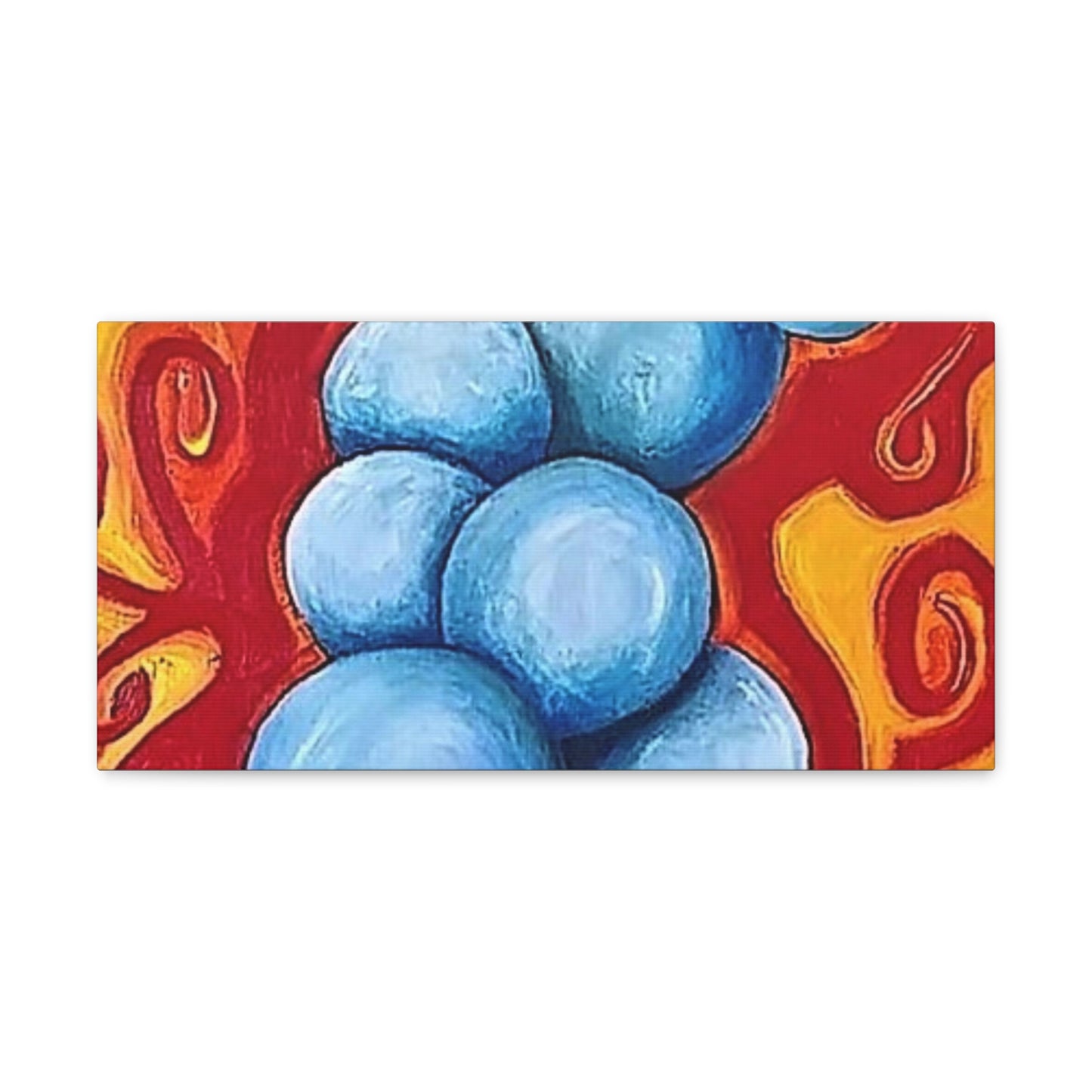 Blue Balls Canvas Gallery Wraps