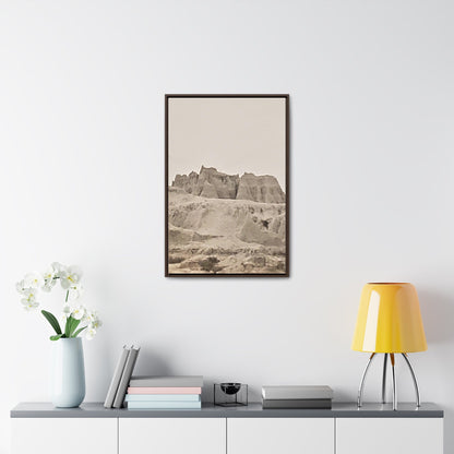 West Gallery Canvas Wraps Vertical Frame 20″ x 30″ Premium Gallery Wraps (1.25″) Walnut