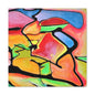 Atomic Dog Canvas Gallery Wraps 16″ x 16″ 1.25"