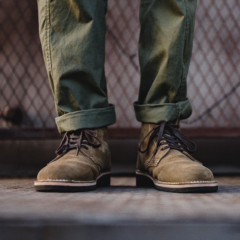 High-Top British Suede Boots & Mid-Top Martins - - boots