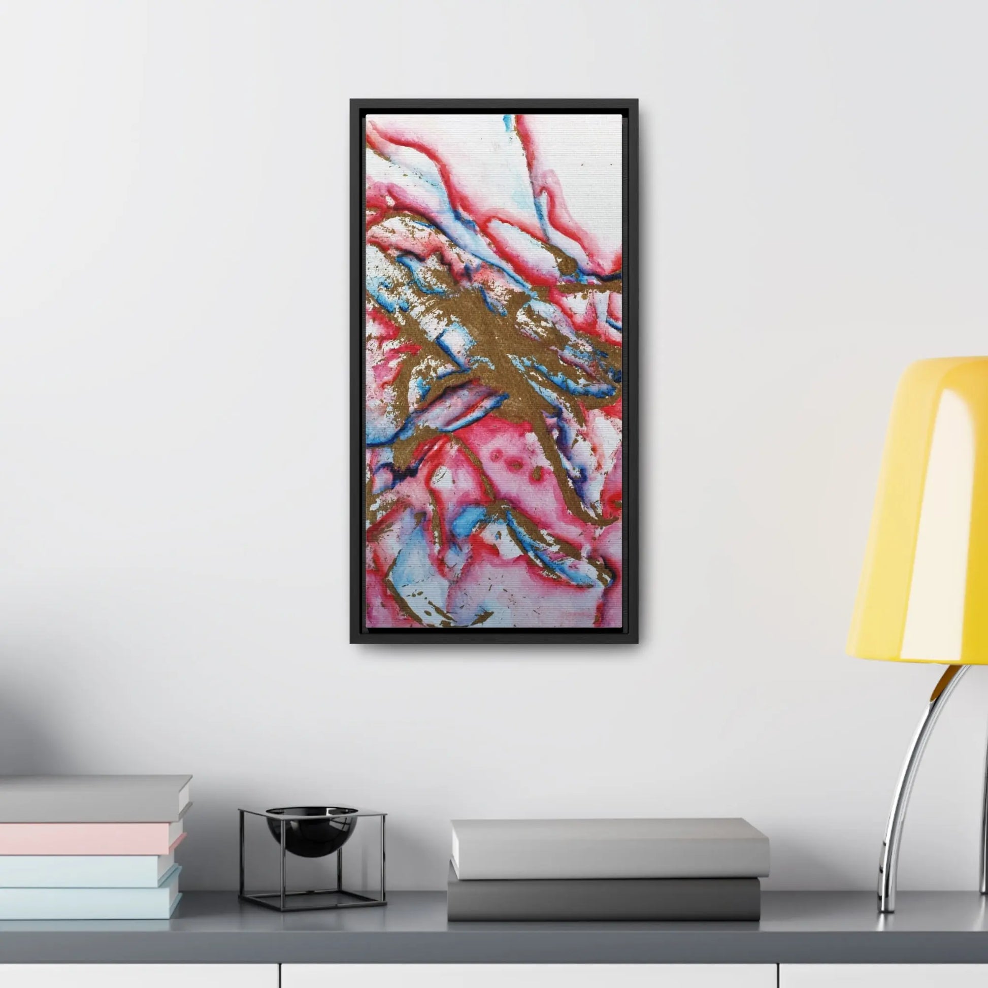 Abstract Love Gallery Canvas Wraps, Vertical Frame