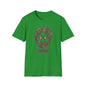 Jerry Garcia Dancing Bears Face - Vineyard Collection T-Shirt - Irish Green - T-Shirts