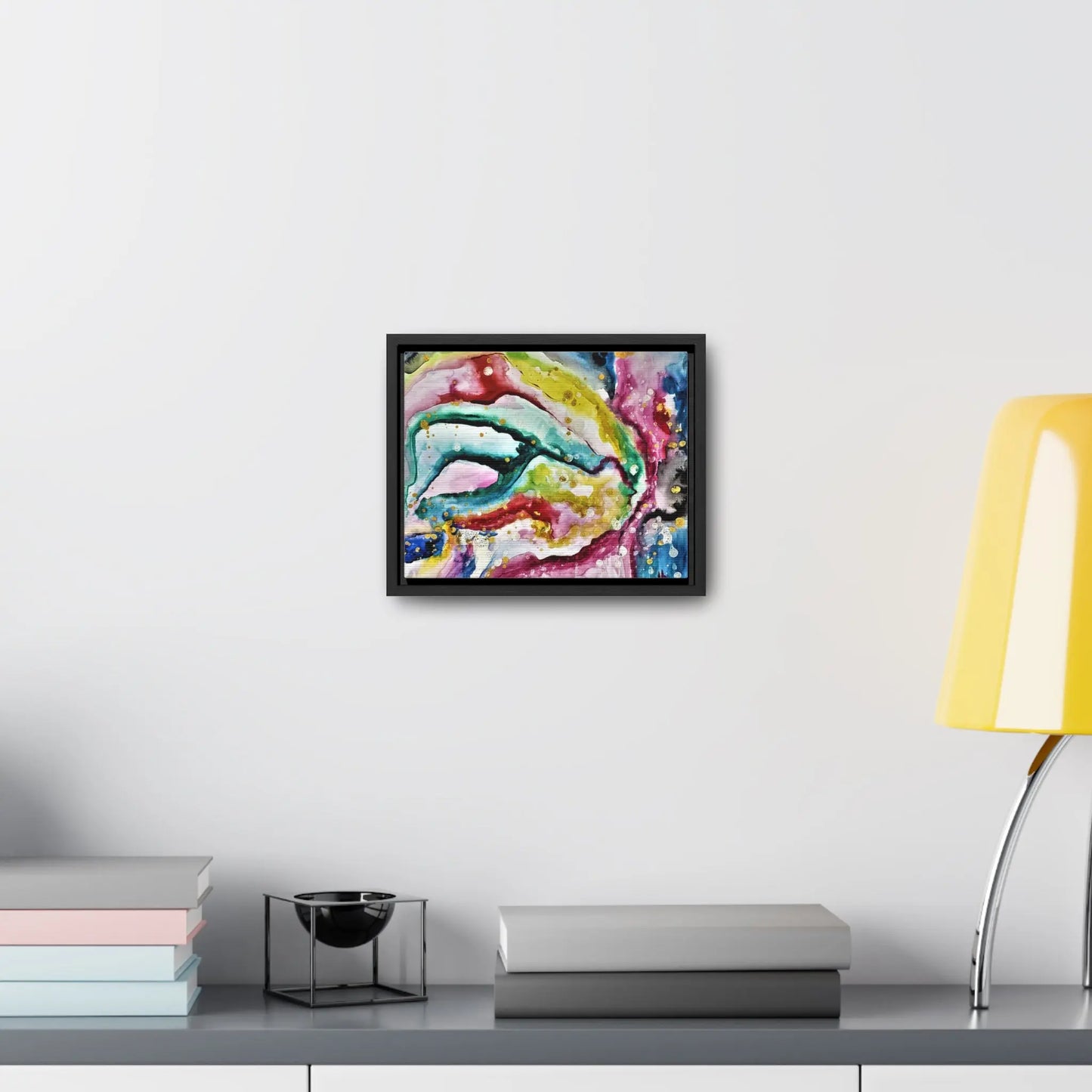 Cosmic Face Gallery Canvas Wraps, Horizontal Frame