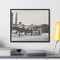 Boeing B-17 Bomber Gallery Canvas Wraps Horizontal Frame 24″ x 20″ Black 1.25"