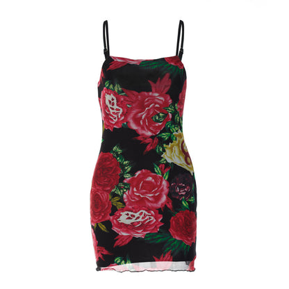 Halter Top Summer Dress - - dress