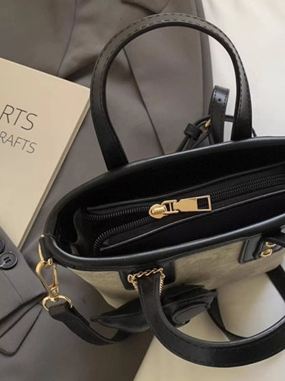 Top Handle Crossbody Bag - -