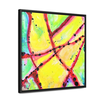 Love Chained Gallery Canvas Wraps, Square Frame